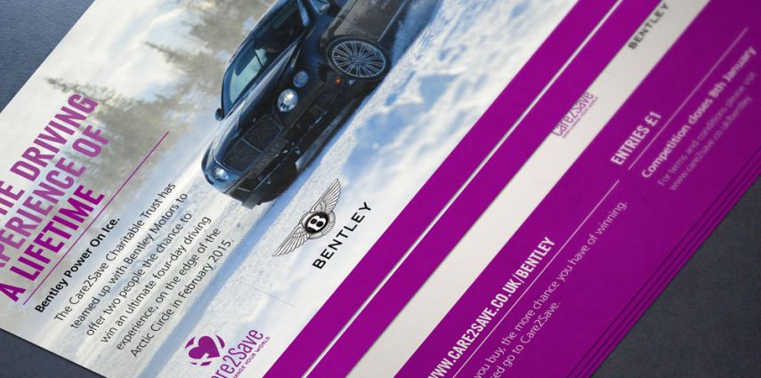 Competition Flyer Bentley Motors Red Fred Creative