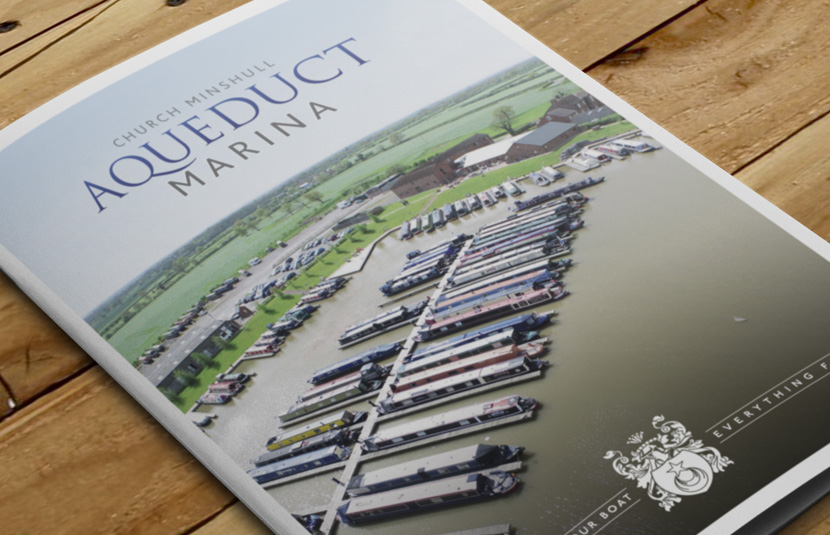 Aqueduct Marina Brochure Design