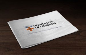 London University Annual Report Design