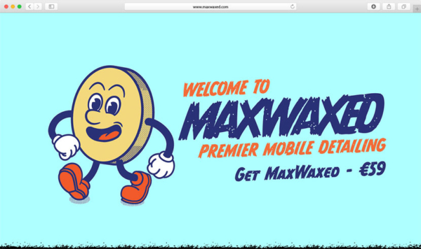 MaxWaxed Website Design