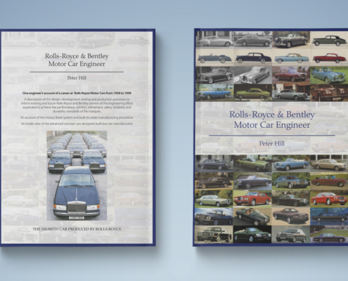 Book Design Rolls-Royce & Bentley Motor Car Engineer – Peter Hill