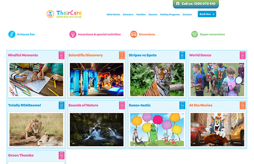 TheirCare Event Management