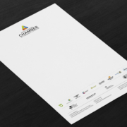 Branding Project Letterhead Red Fred Creative