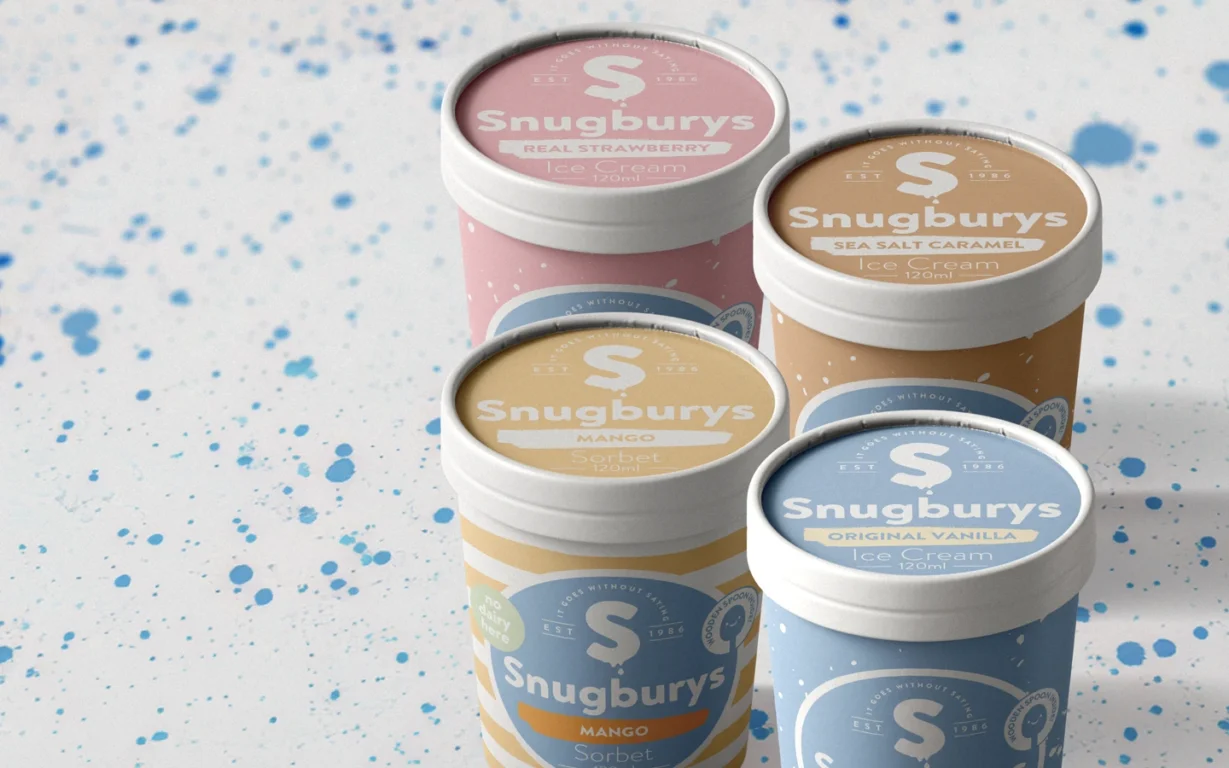 Snugburys Ice Cream Packaging Concepts